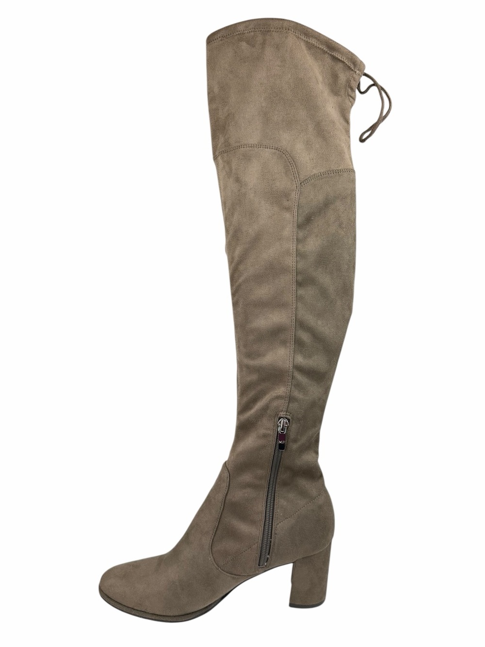 Marc Fisher Over the Knee Locket Boots in Taupe Tan sz 8